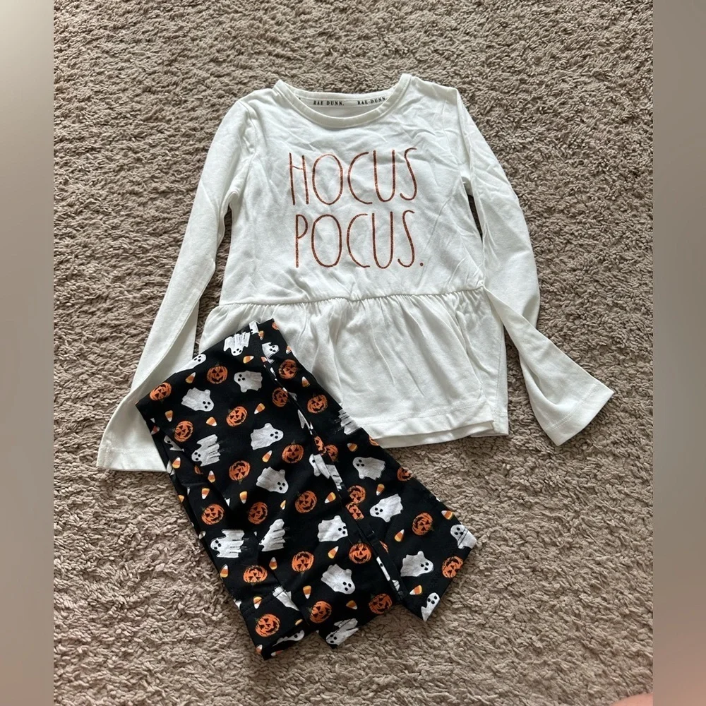 Rae Dunn Hocus Pocus Girls Halloween Set Size 5/6